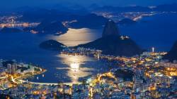 Rio De Janeiro Noite Luzes
