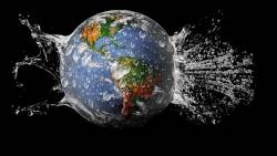 Planeta Terra Explosao Agua