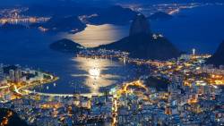 Rio De Janeiro Noite Luzes