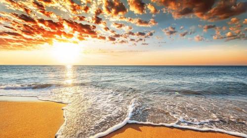 Praia Derta Sol Manha