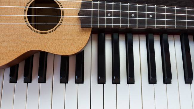 Teclado E Violão